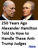 Why, precisely, is a judge in Washington allowed to decide what illegal immigrants with alleged gang affiliations, who were being detained in Texas, are entitled to before they're deported from the country they've unlawfully entered? That's what Alexander Hamilton might like to know.
